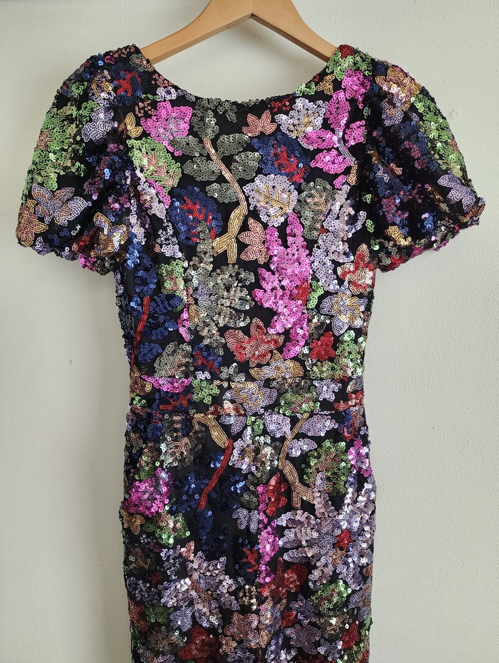 Ivy City Co. Showstopper Sequin Jumpsuit - Vibrant Multi-Color Party Jumpsuit XS - Picture 9 of 17
